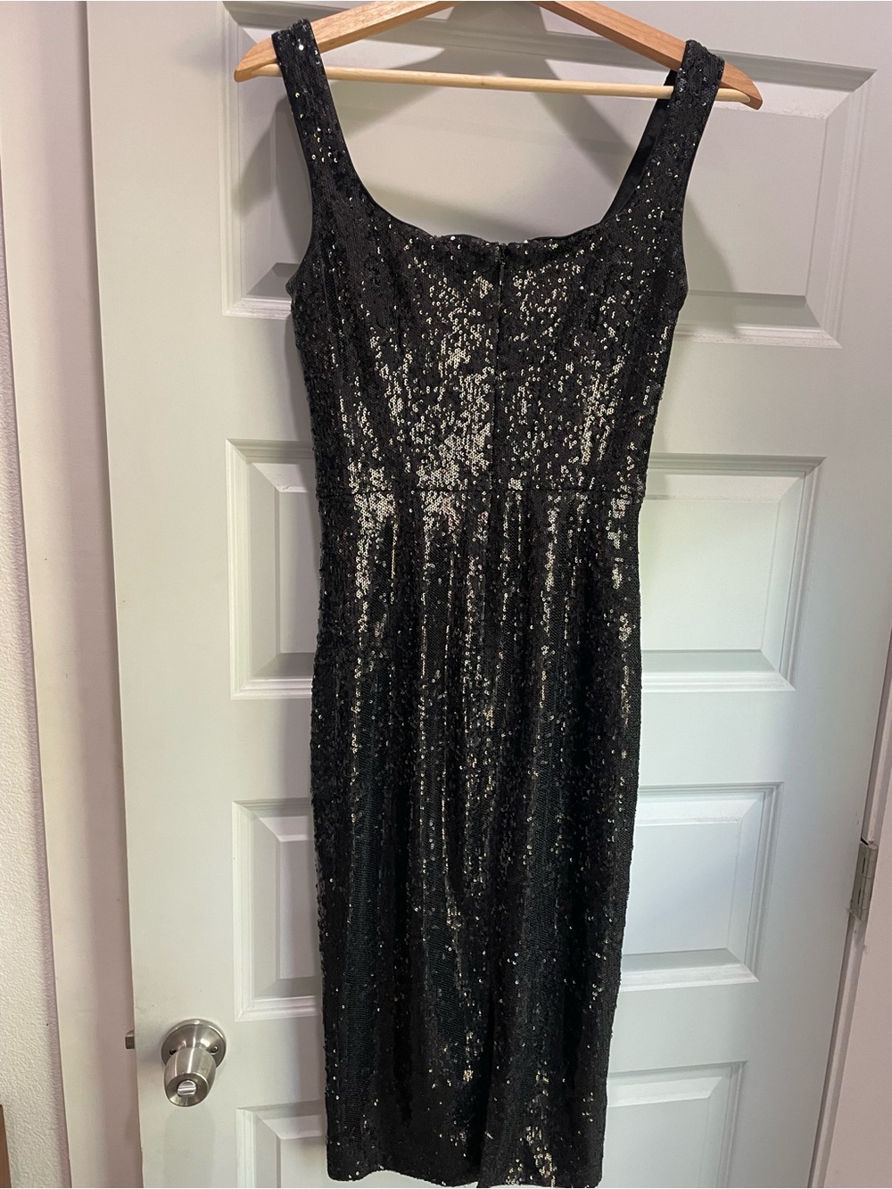 Dress the Population Sloane Sequin sheath Midi Dress, SMALL 0/2/4 *like new* - Picture 7 of 12